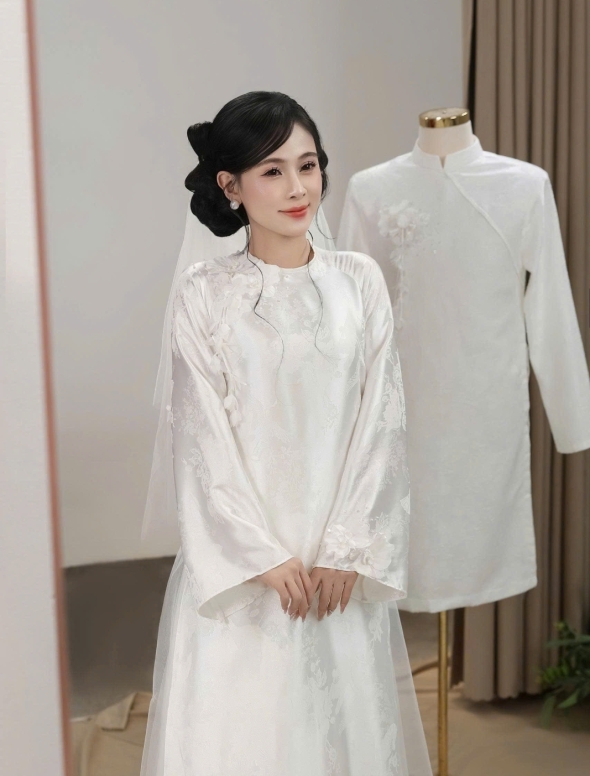 ÁO DÀI CÔ DÂU  AD 85