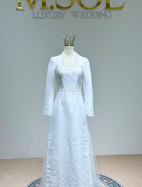 ÁO DÀI CÔ DÂU AD 39