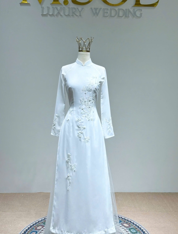 ÁO DÀI CÔ DÂU AD 45