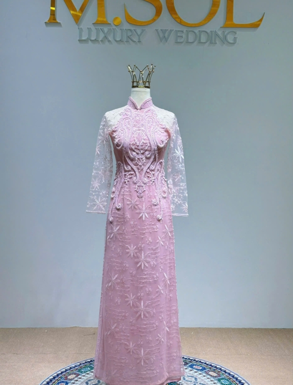 ÁO DÀI CÔ DÂU AD 69