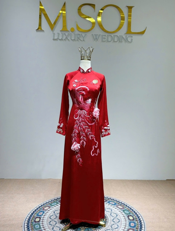 ÁO DÀI CÔ DÂU AD 68