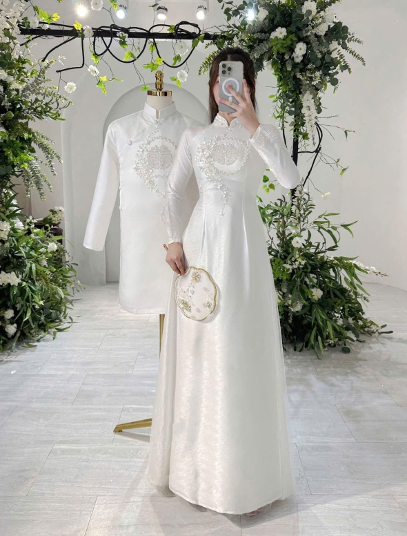 ÁO DÀI CÔ DÂU AD 33