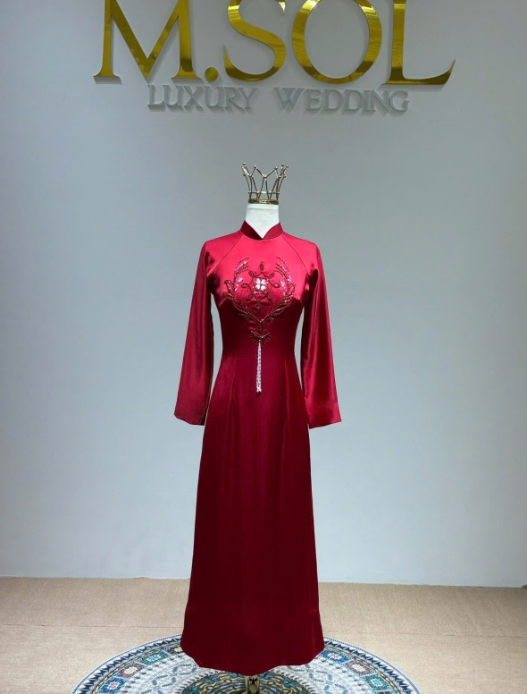 ÁO DÀI CÔ DÂU AD 58