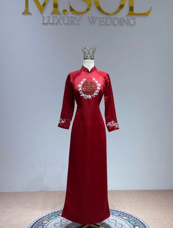 ÁO DÀI CÔ DÂU AD 61