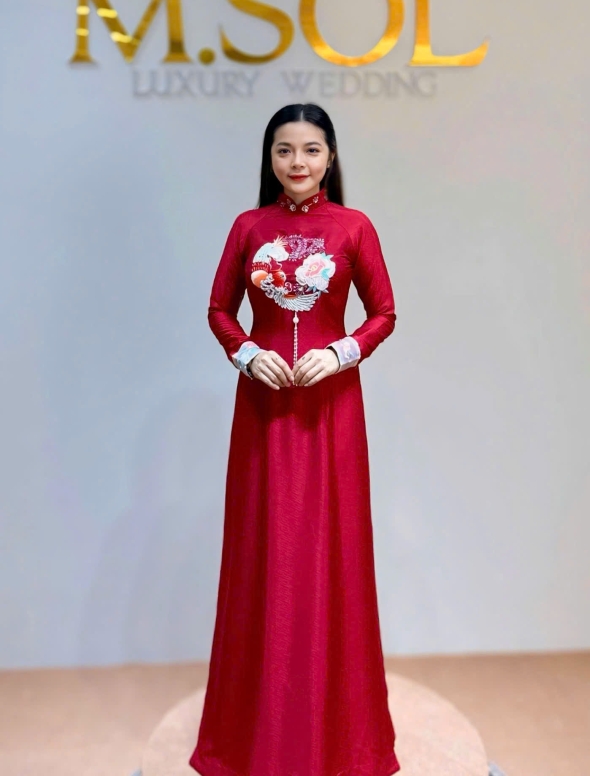 ÁO DÀI CÔ DÂU AD 22