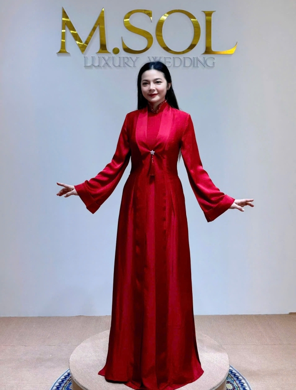 ÁO DÀI CÔ DÂU AD 17