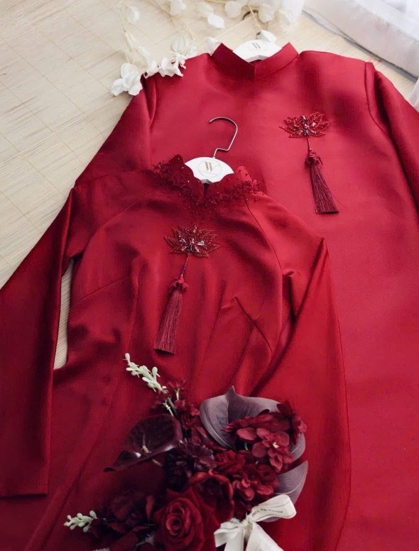 ÁO DÀI CÔ DÂU AD 04