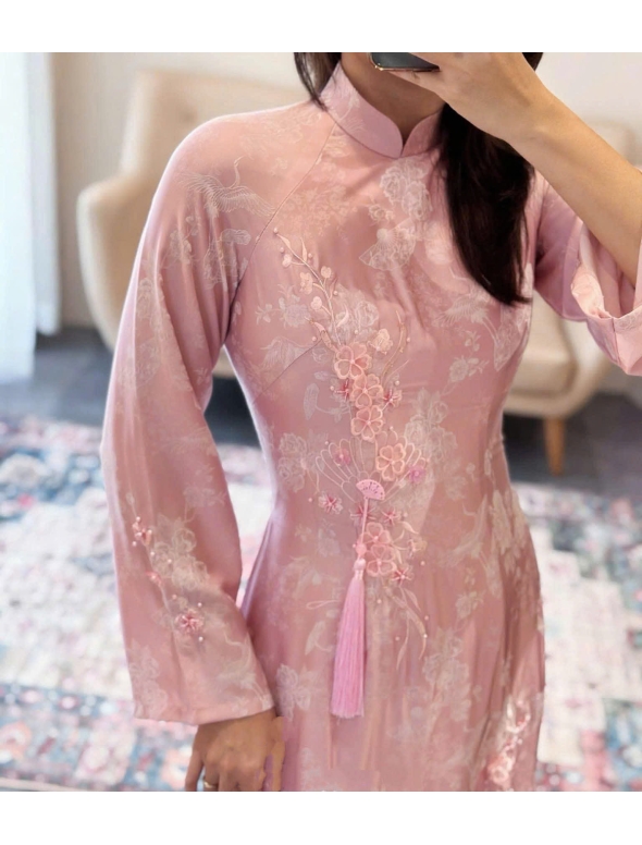 ÁO DÀI CÔ DÂU  AD 83