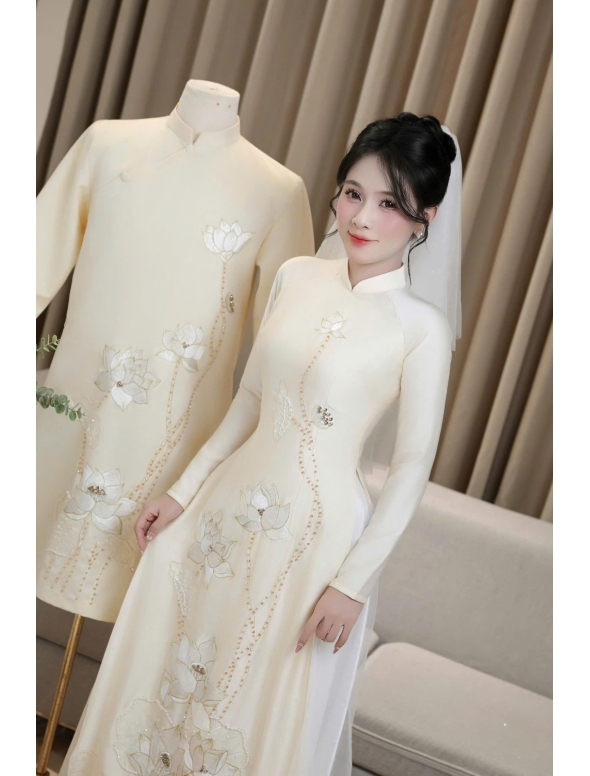 ÁO DÀI CÔ DÂU  AD 86