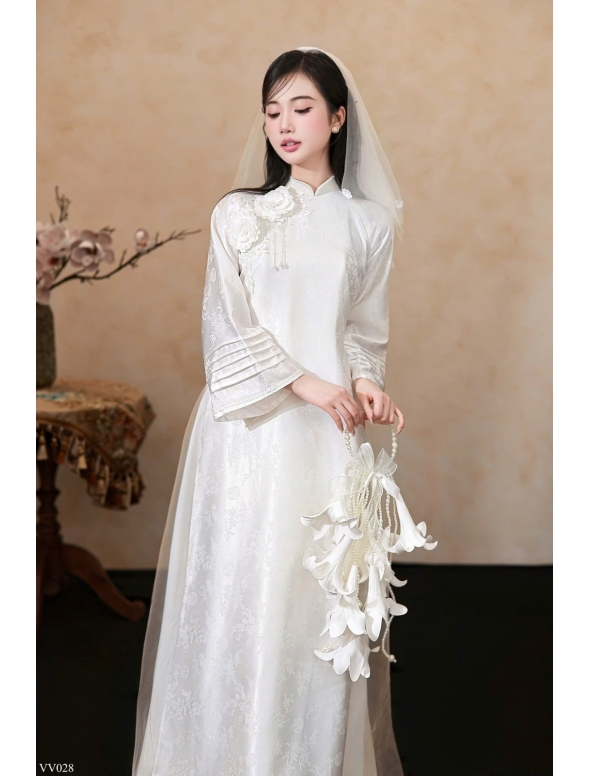 ÁO DÀI CÔ DÂU  AD 79