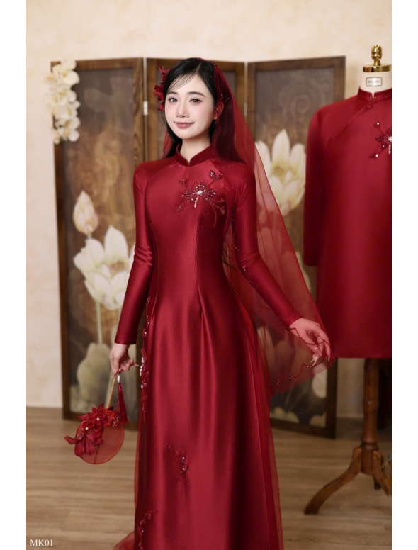 ÁO DÀI CÔ DÂU  AD 78