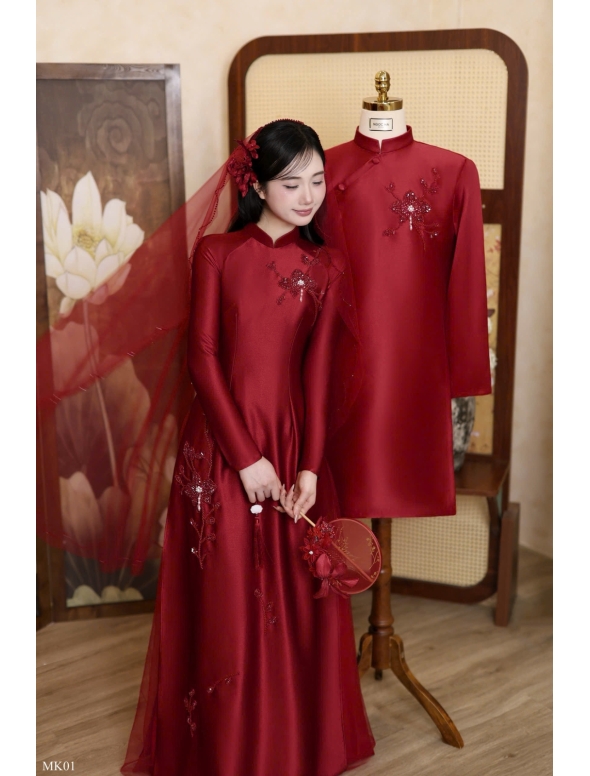ÁO DÀI CÔ DÂU  AD 78