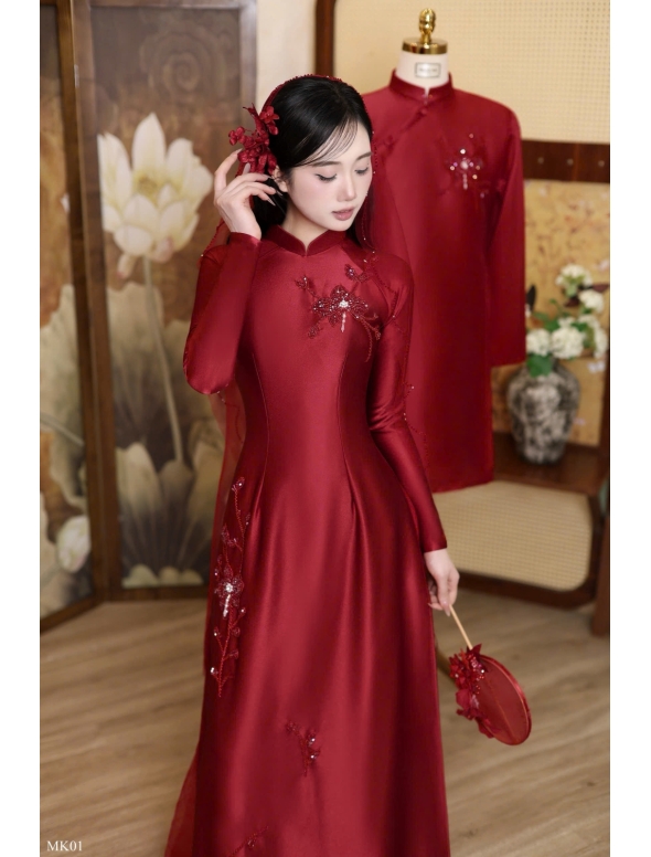 ÁO DÀI CÔ DÂU  AD 78