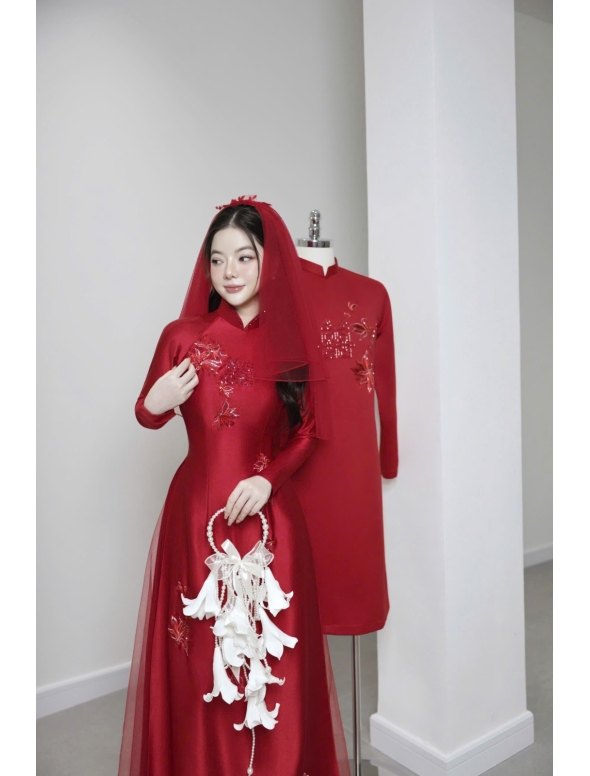 ÁO DÀI CÔ DÂU AD 63