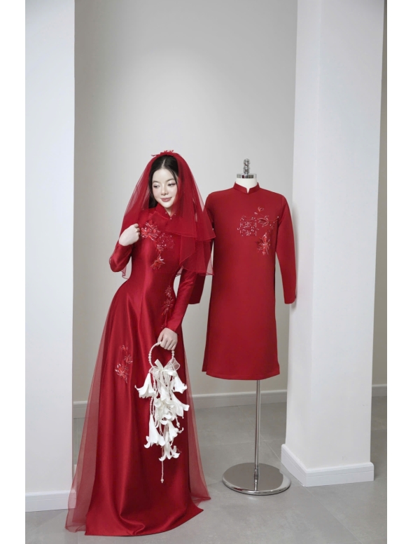 ÁO DÀI CÔ DÂU AD 63