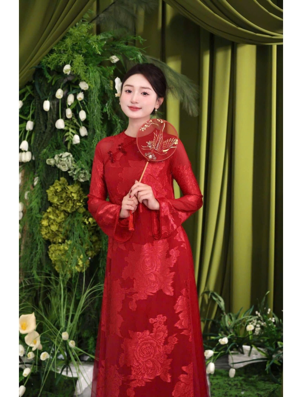 ÁO DÀI CÔ DÂU AD 05