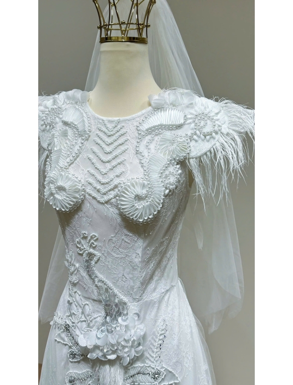 ÁO DÀI CÔ DÂU AD 14