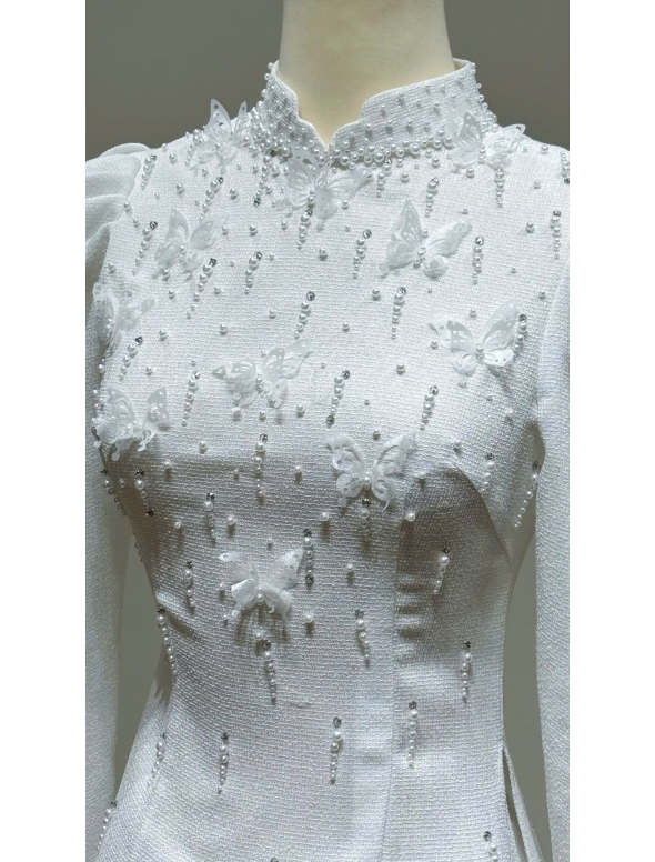 ÁO DÀI CÔ DÂU AD 40