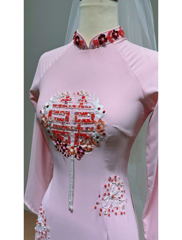 ÁO DÀI CÔ DÂU AD 71