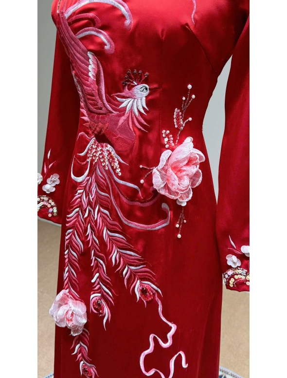 ÁO DÀI CÔ DÂU AD 68