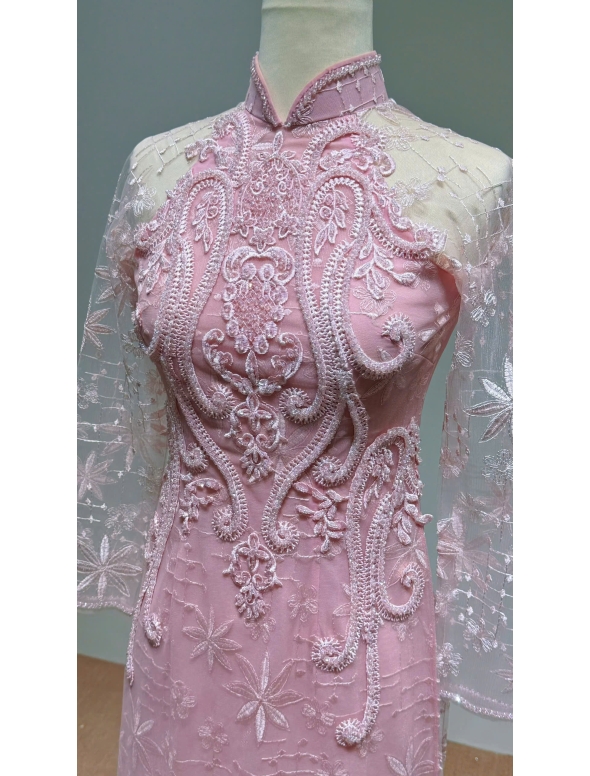 ÁO DÀI CÔ DÂU AD 69