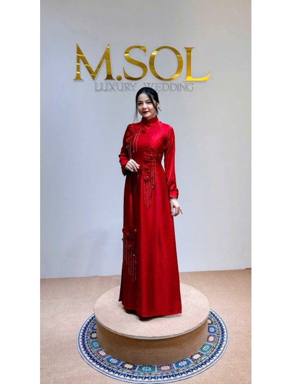 ÁO DÀI CÔ DÂU AD 67