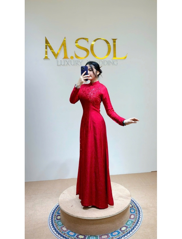 ÁO DÀI CÔ DÂU AD 66