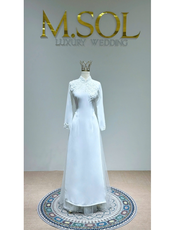 ÁO DÀI CÔ DÂU AD 46