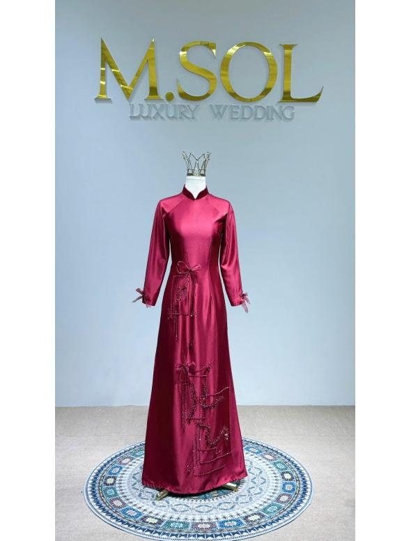 ÁO DÀI CÔ DÂU AD 19