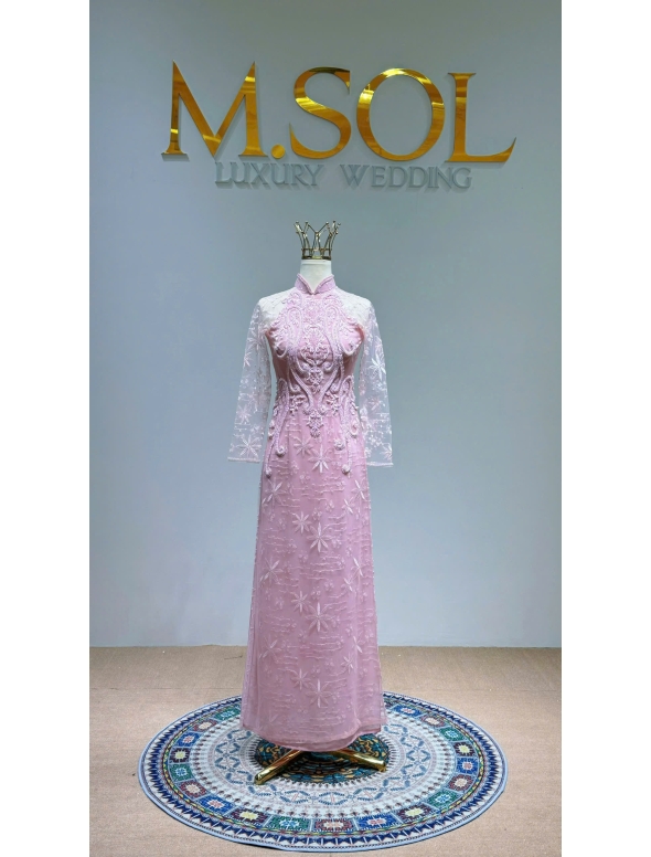 ÁO DÀI CÔ DÂU AD 69