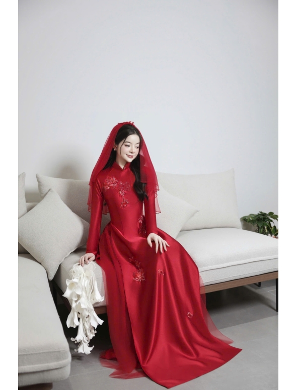 ÁO DÀI CÔ DÂU AD 63