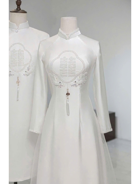 ÁO DÀI CÔ DÂU AD 11