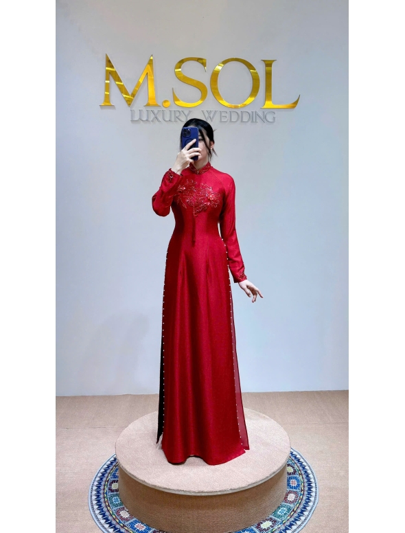 ÁO DÀI CÔ DÂU AD 27