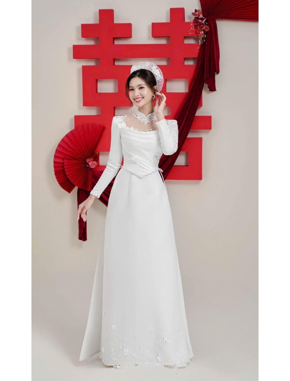 ÁO DÀI CÔ DÂU AD 52