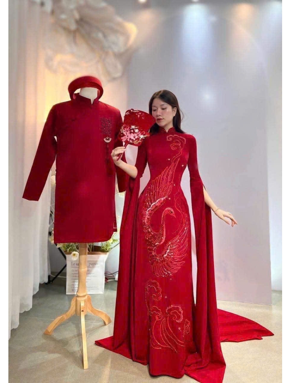 ÁO DÀI CÔ DÂU AD 36