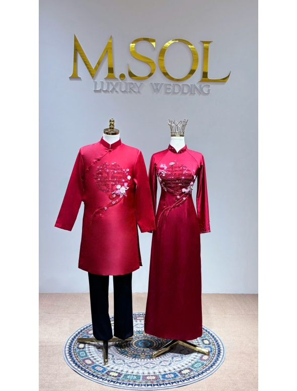 ÁO DÀI CÔ DÂU AD 59