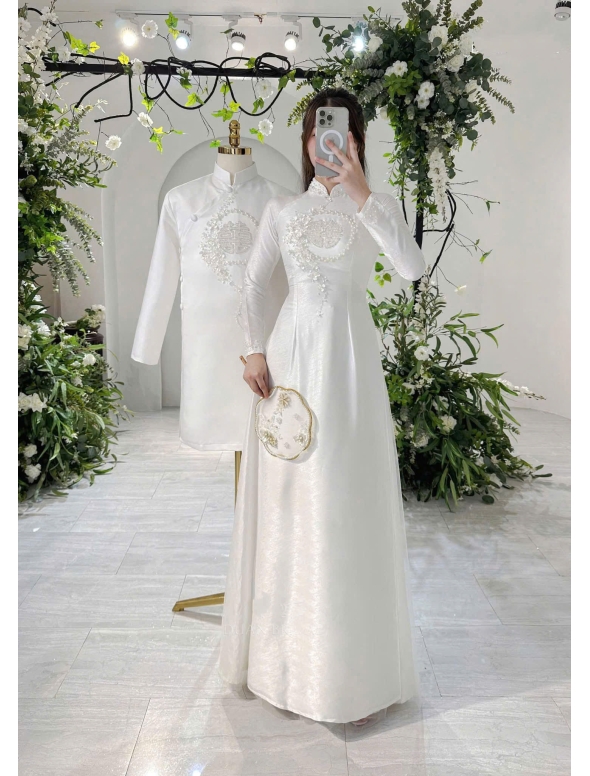 ÁO DÀI CÔ DÂU AD 33