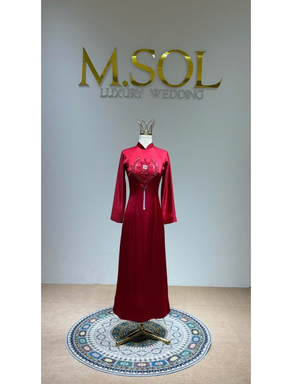 ÁO DÀI CÔ DÂU AD 58