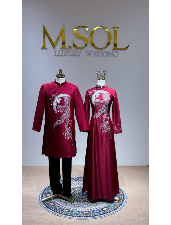 ÁO DÀI CÔ DÂU AD 28