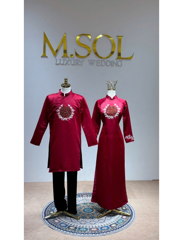 ÁO DÀI CÔ DÂU AD 61