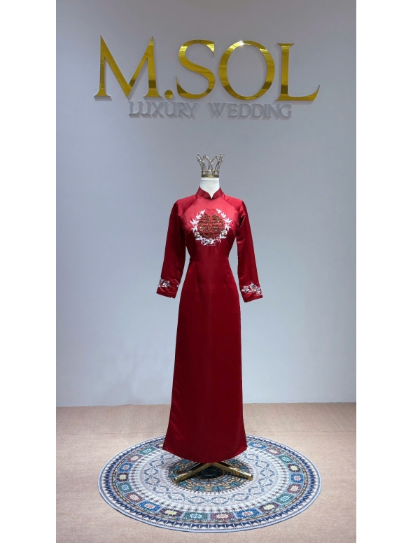 ÁO DÀI CÔ DÂU AD 61