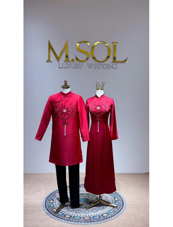 ÁO DÀI CÔ DÂU AD 58