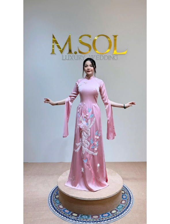 ÁO DÀI CÔ DÂU AD 18