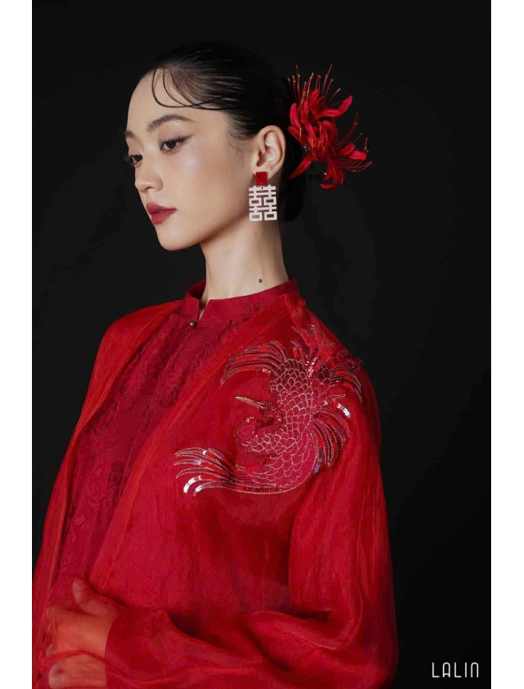 ÁO DÀI CÔ DÂU AD 09