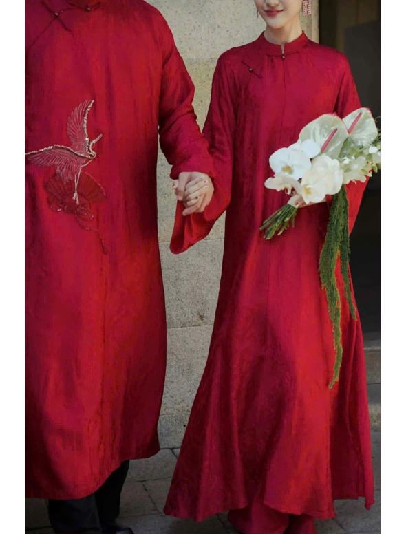 ÁO DÀI CÔ DÂU AD 09